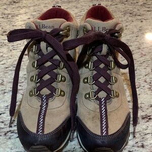 L.L. Bean Kids Tan and Brown Boots